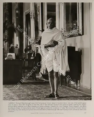 Ronnie Taylor (Cinematographer), Gandhi, 1982, Lobby Card