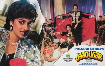 Prakash Mehra (Producer), Jaadugar, 1989, Lobby Card