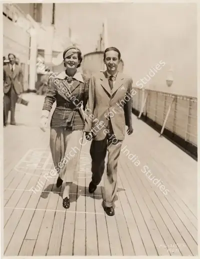 Unknown (Photographer). Irving Thalberg with Norma Shearer, c. 1930 | Photographic Still | CinemaEducation | 00440465