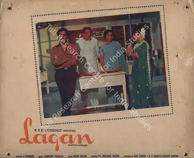 Kailash Chopra (Producer), Lagan, 1971, Photographic Still Mounted on Lobby Card