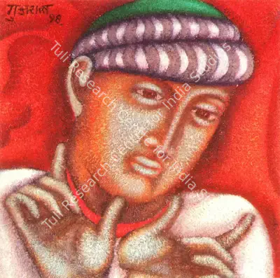 Satish Gujral (Artist), Untitled, 1998, Painting
