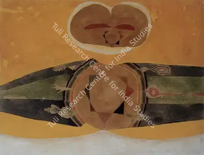Prabhakar Barwe (Artist), Anatomy of a Mystic Star, 1969, Painting