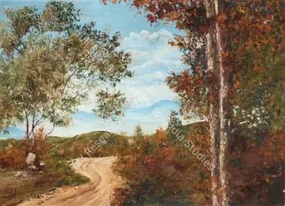 Gangooly, J.P. (Artist). Untitled, circa 1930 | Painting, AG.Onl/27.06.25, 2025 · Asta Guru