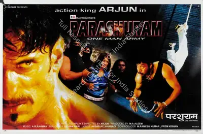 M.A. Aleem (Producer), Parashuram, 2006, Lobby Card