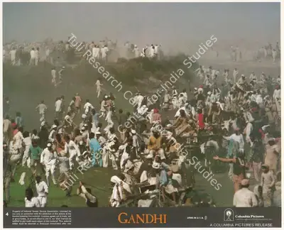 Ronnie Taylor (Cinematographer), Gandhi, 1982, Lobby Card