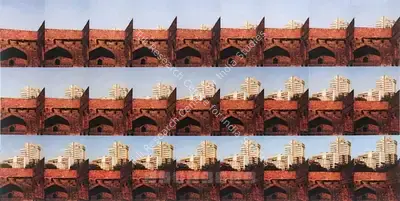 Farhad Hussain (Artist), Sequence Six, 2007, Painting