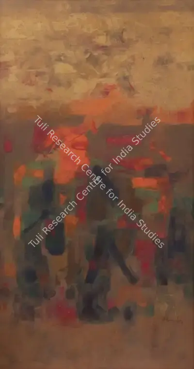 K.M. Adimoolam (Artist), Untitled, 2005, Painting