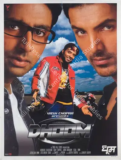 Aditya Chopra (Producer), Dhoom, 2004, Full Sheet Poster