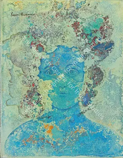 Sakti Burman (Artist), Untitled, 1976, Painting