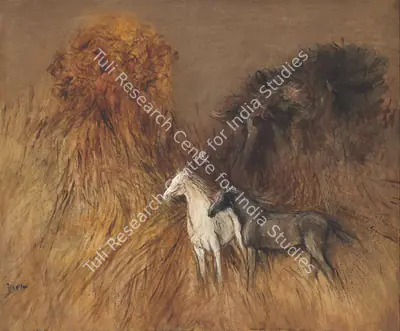 Arup Das (Artist), Untitled, Painting