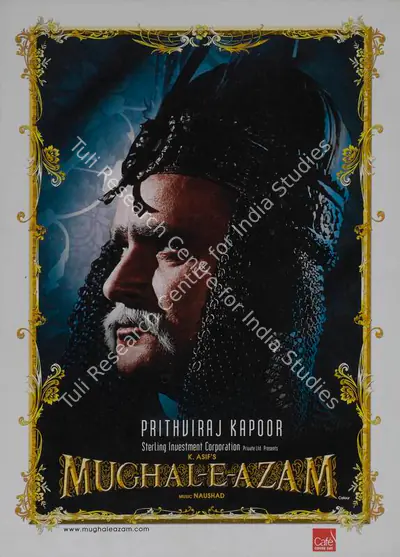 R.D. Mathur (Cinematographer), Mughal E Azam, 1960, Lobby Card