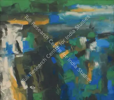 K.M. Adimoolam (Artist), Untitled, 1998, Painting