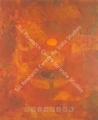 Gaitonde, V.S. (Artist). Untitled. Oil on canvas, 1976 | Painting  | 00878025