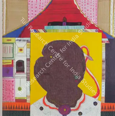Shreyasi Chatterjee (Artist), Hanu-man, Painting