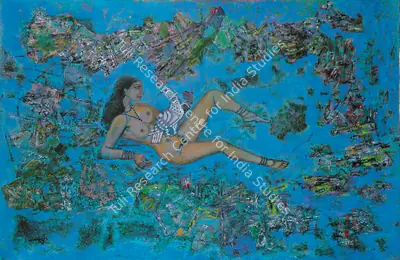 A.P. Santhanaraj (Artist), Woman, 2003, Painting