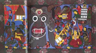 Swarna Chitrakar (Artist), Tsunami, Print