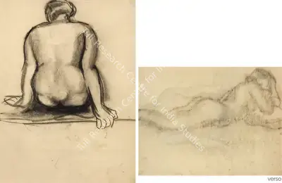 Amrita Sher-Gil (Artist), Untitled, Drawing