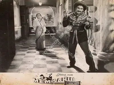 Prakash Malhotra (Cinematographer), Mem Sahib, 1956, Lobby Card