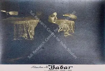 Vasant Beltangdi (Cinematographer), Babar, 1960, Lobby Card