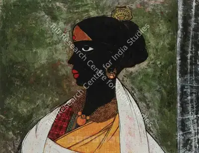 B. Prabha (Artist), Untitled, 1959, Painting
