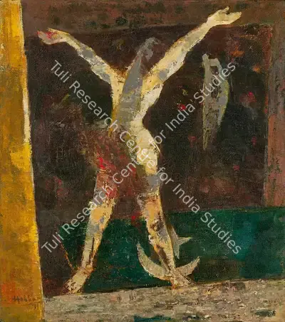K.K. Hebbar (Artist), Untitled, 1971, Painting