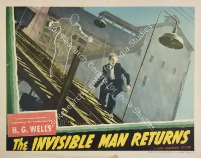 Milton Krasner (Cinematographer), The Invisible Man Returns, 1940, Lobby Card
