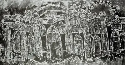 D. Venkatapathy (Artist), Blue Mahal, Painting