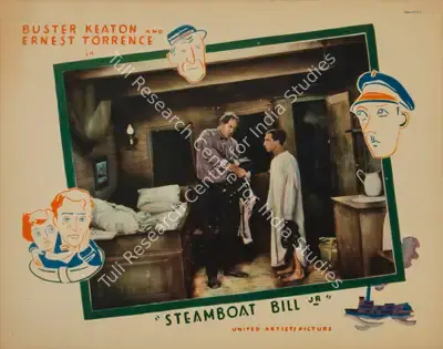 Keaton, Buster (Director), Steamboat Bill Jr., 1928 | Lobby card | CinemaEducation | 00790034