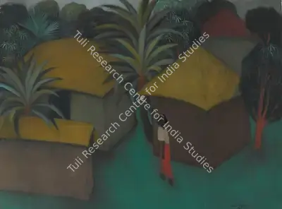 Akmal Husain (Artist), Landscape, 1987, Painting