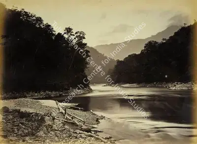 Robert Phillips Attributed (Photographer), River Scene, Antiquarian Photograph