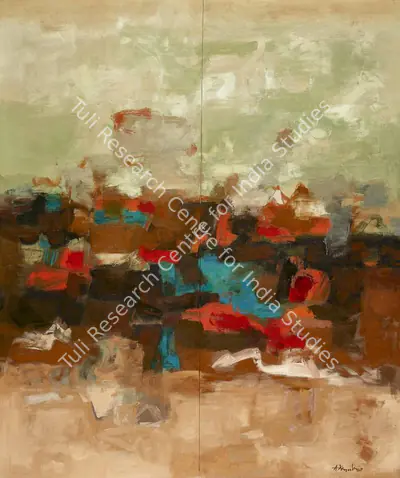 K.M. Adimoolam (Artist), Untitled, 2007, Painting