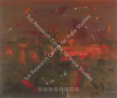 K.M. Adimoolam (Artist), Untitled, 2003, Painting