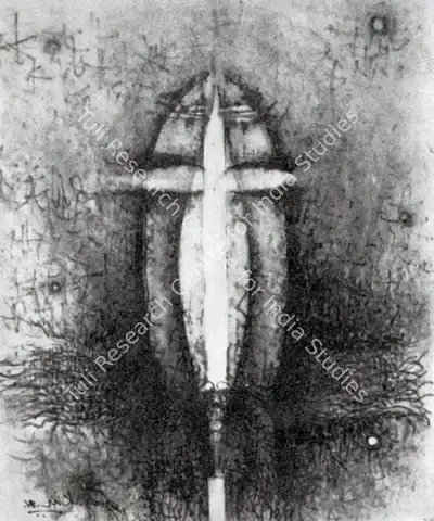 S.P. Jayakar (Artist), 3, 5 and 7, Painting