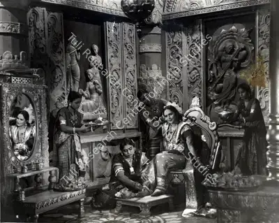 Vijay Bhatt (Director), Bharat Milap, 1942, Photographic Still