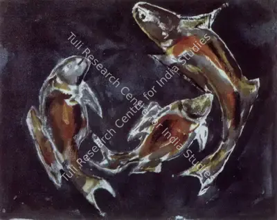 Rabindranath Tagore (Artist), Untitled, Painting