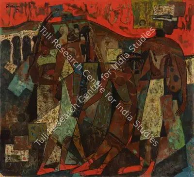 Samant, Mohan (Artist). Untitled, 1953 | Painting, So.NeY/21.03.22, 2022 · Sotheby's