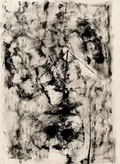 V.S. Gaitonde (Artist), Untitled, 1960, Painting