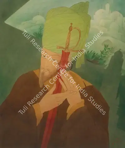 Chughtai, M.A.R. (Artist). Untitled (Amir Timur), n.d. | Painting, Ch.NeY/25.03.26, 2026 · Christie's