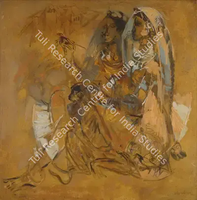 M. Sivanesan (Artist), Untitled, 1962, Painting