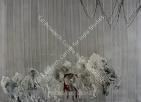 Rameshwar Broota (Artist), Reconstruction, 1977, Painting