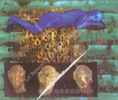G.R. Iranna (Artist), Dreams, 2004, Painting