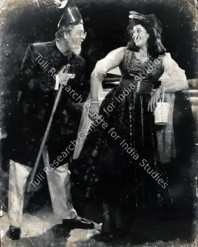 Kalidas (Director), Police, 1958, Photographic Still