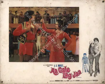 Peter Pereira (Cinematographer), Aa Gale Lag Jaa, 1973, Photographic Still Mounted on Lobby Card