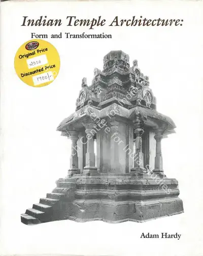 Adam Hardy (Author), Indian Temple Architecture, 1995, Authored Book