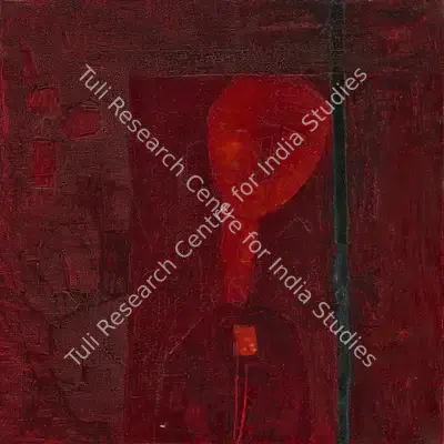 Ramkumar (Artist), Untitled (Head), 1959, Painting