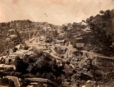 John Edward Sache (Photographer), Views around Shimla, 1875, Antiquarian Photograph