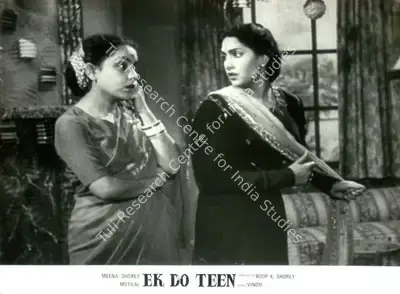 Roop K. Shorey (Producer), Ek Do Teen, 1953, Lobby Card