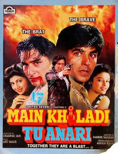 Champak Jain (Producer), Main Khiladi Tu Anari, 1994, Song-Synopsis Booklet