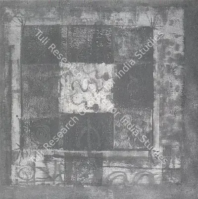 Swaminathan, J. (Artist). Geometry of Colour. Oil on canvas, 1965 | Painting | FineArts | 00371200