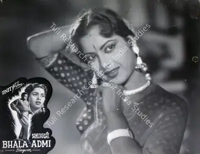 Brij Mohan (Producer), Bhala Admi, 1958, Lobby Card